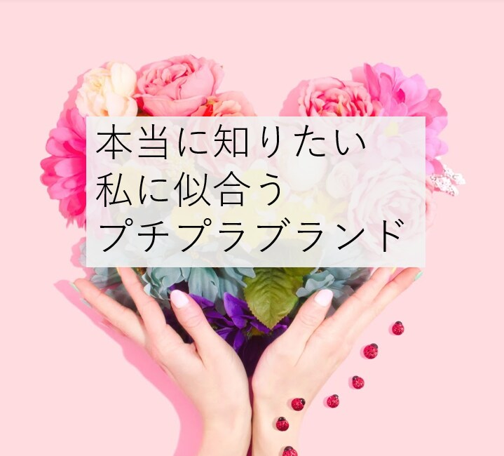 似合うプチプラブランドお伝えします 診断済だけど、ブランドだけ知りたい方向け イメージ1
