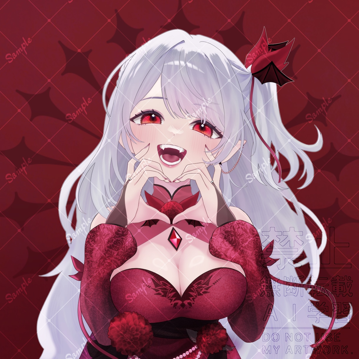 IRIAM用立ち絵仕立てます IRIAM、TRPG、動画のキャラクターデザインが欲しい方に イメージ7