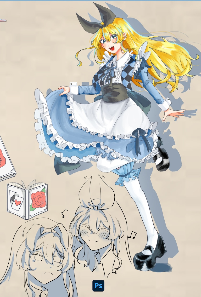 立ち絵描きます 立ち絵など、その他色々描きます。 イメージ4