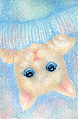 ペットの似顔絵描きます 色鉛筆で優しい雰囲気に描きます。 イメージ3