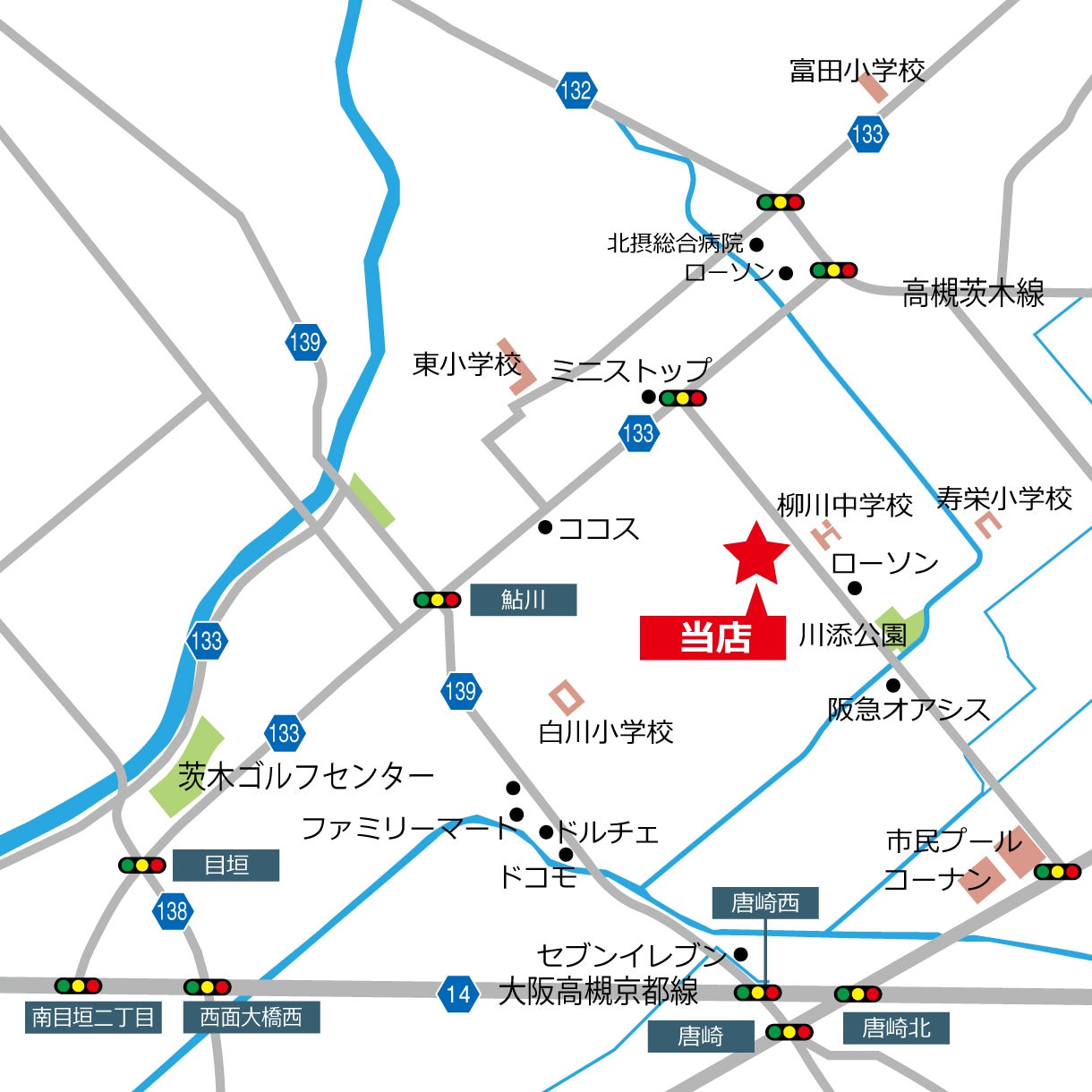 案内板デザイナーがチラシ・HP用に案内図作成します 官公庁（国、県等）向け案内地図のプロデザイナーが地図を作成 イメージ4