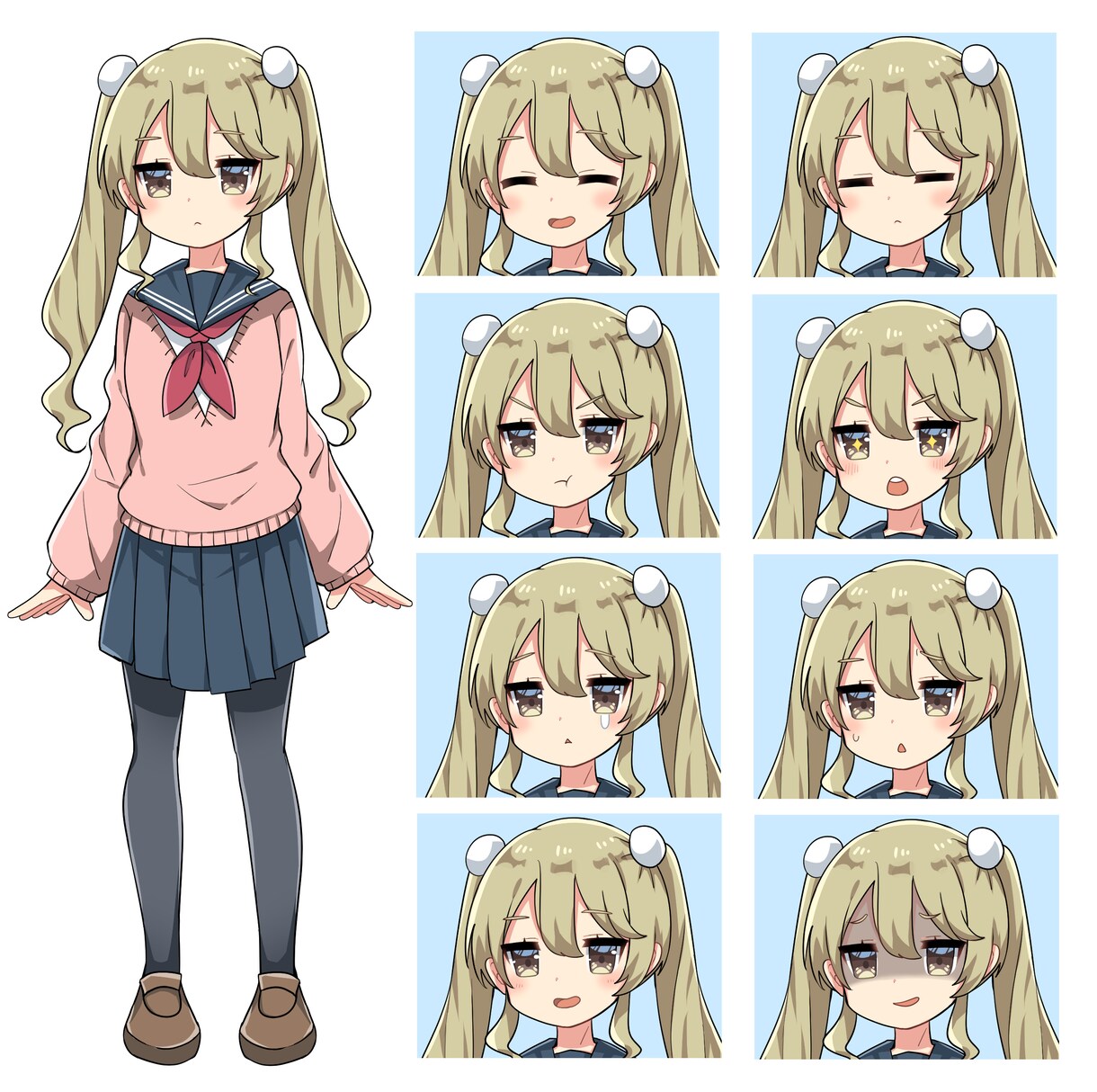 アイコン、ヘッダー、一枚絵などお描きします ☆SNS、動画、Vtuber、観賞用などに☆ イメージ7