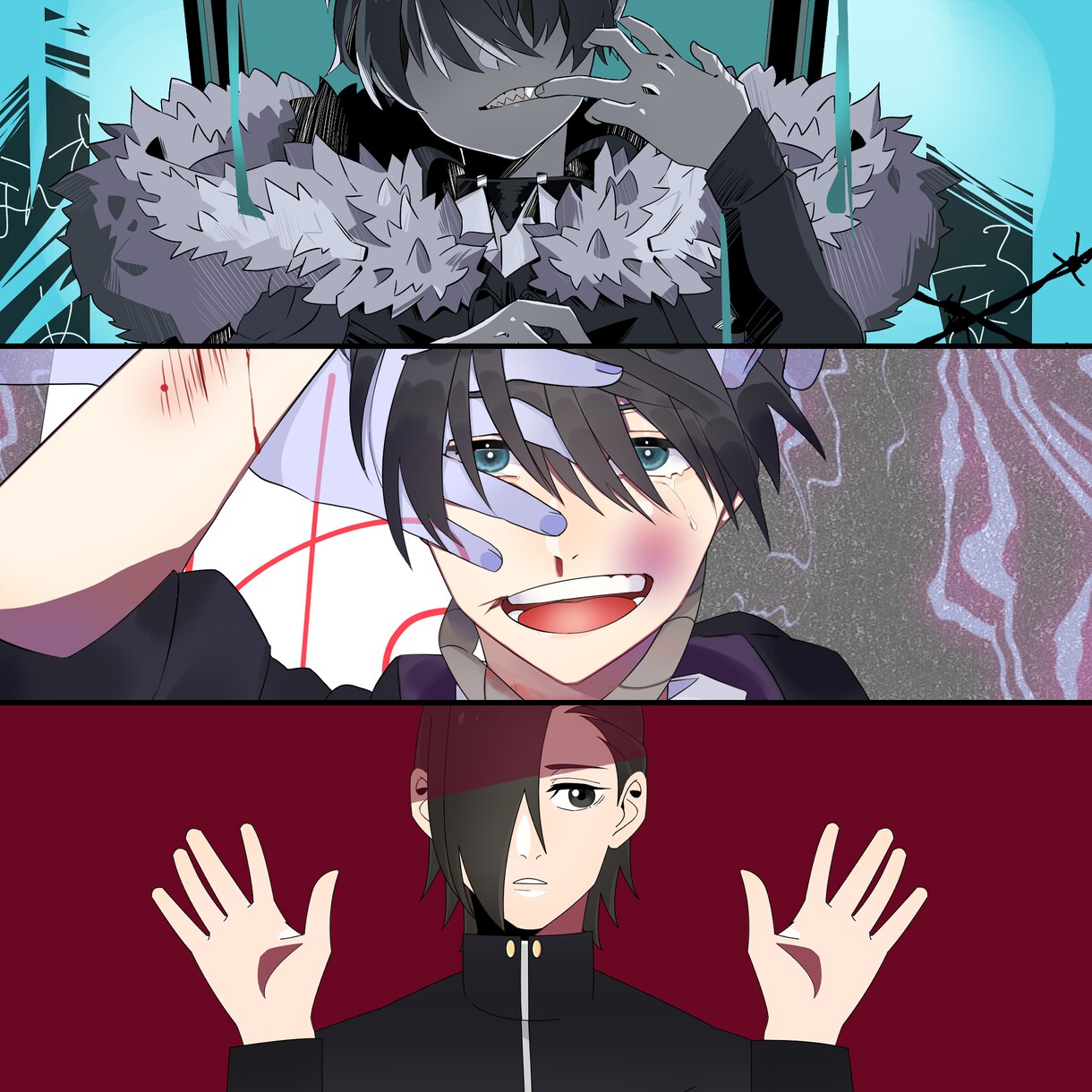 オリジナルアイコンイラスト2日で制作致します かわいいやかっこいいや暗い系を描きます！ イメージ2