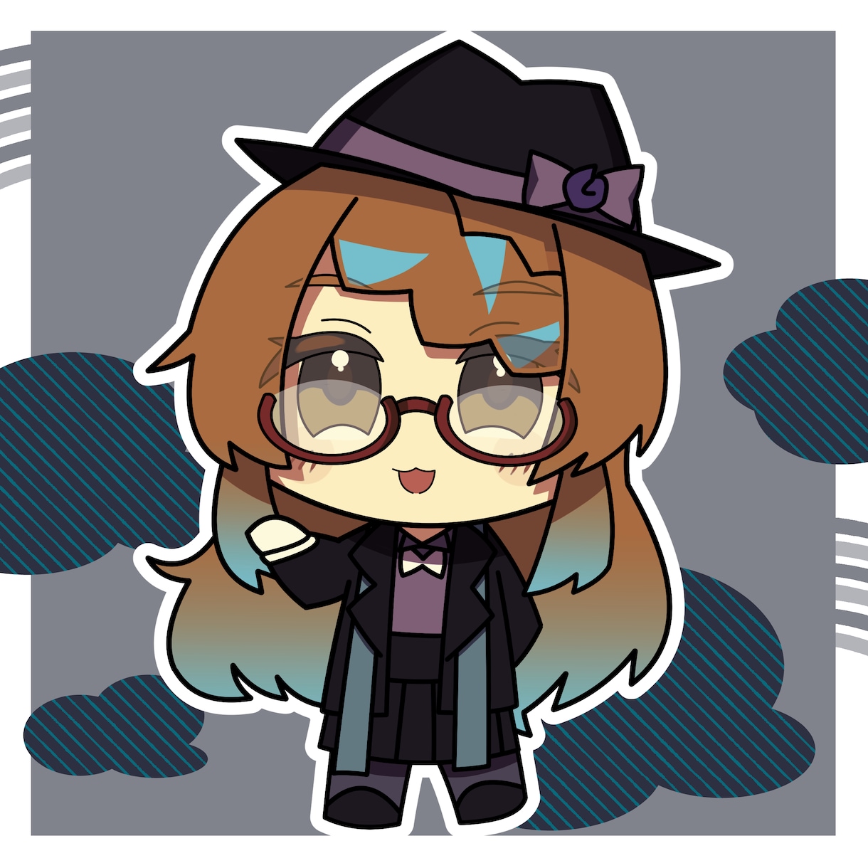 かわいいちびキャラお描きします ワンポイントに使える！かわいいちびキャラ・差分可 イメージ3
