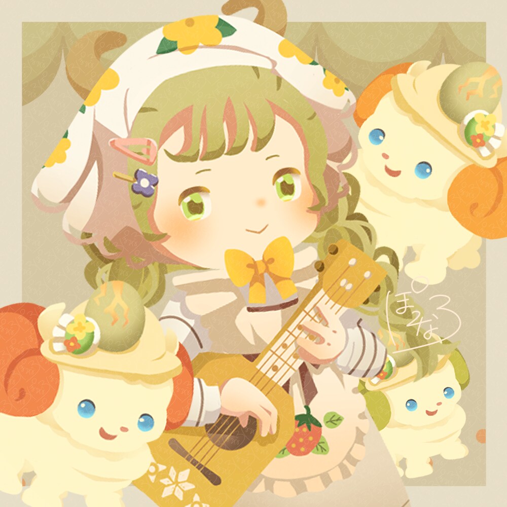 絵本のようなかわいいタッチで絵を詰め込みます ちょっとしたプレゼントやSNSピン留め用などにおススメです イメージ3