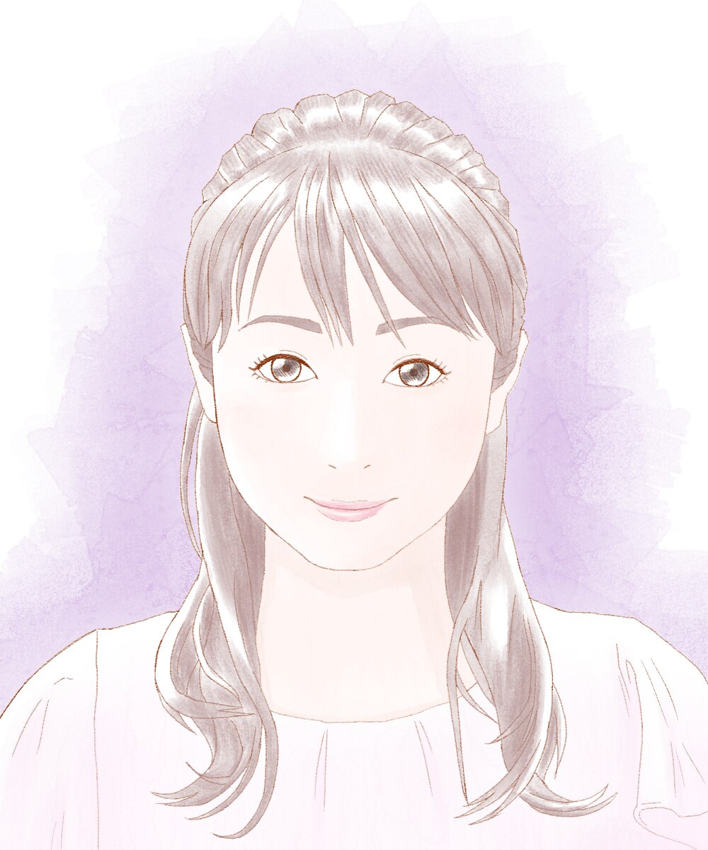 水彩風の似顔絵を描きます 透明感のある水彩風似顔絵になります イメージ3