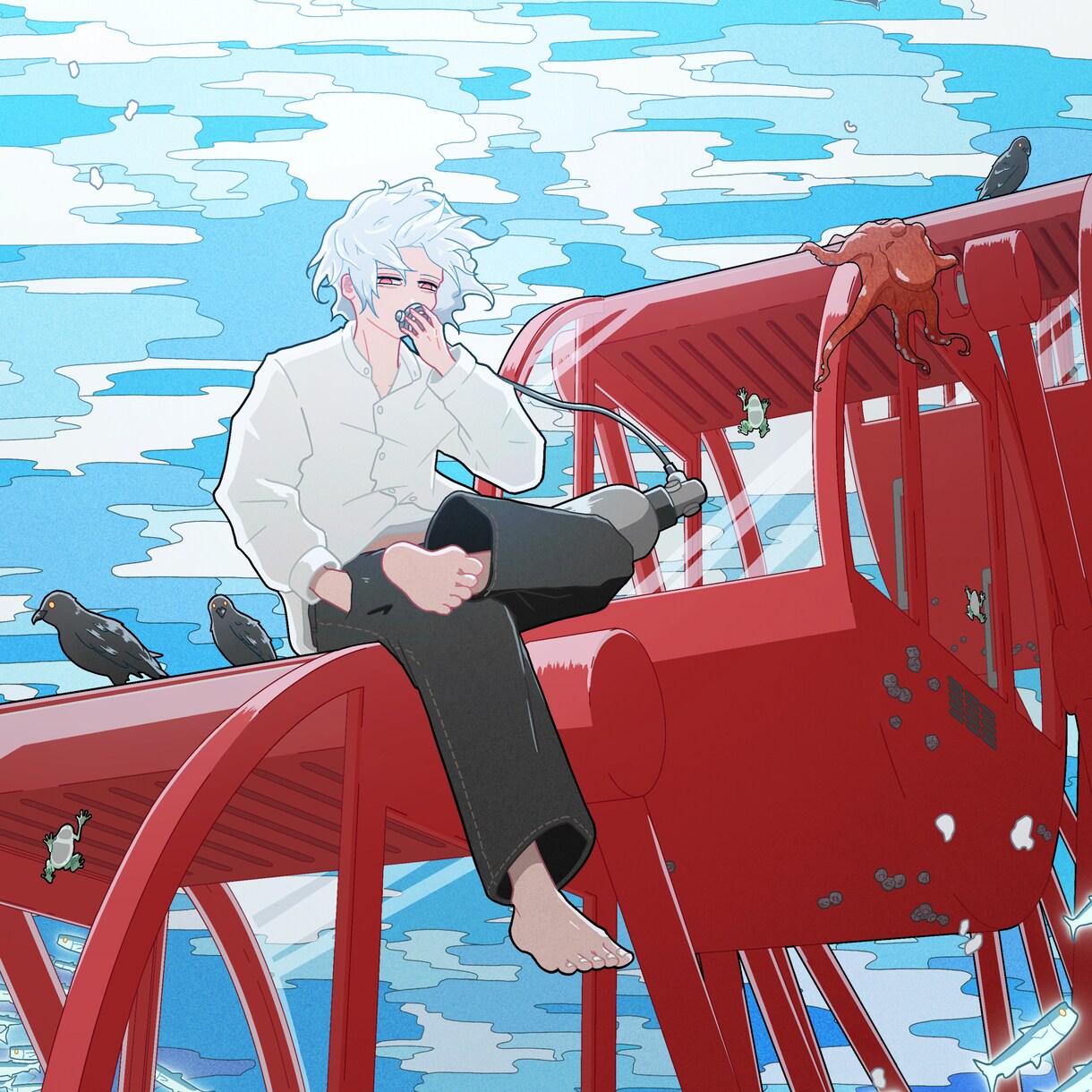 実績多数！背景ありの一枚絵を制作します 修正回数無制限！用途に合わせて制作します イメージ1
