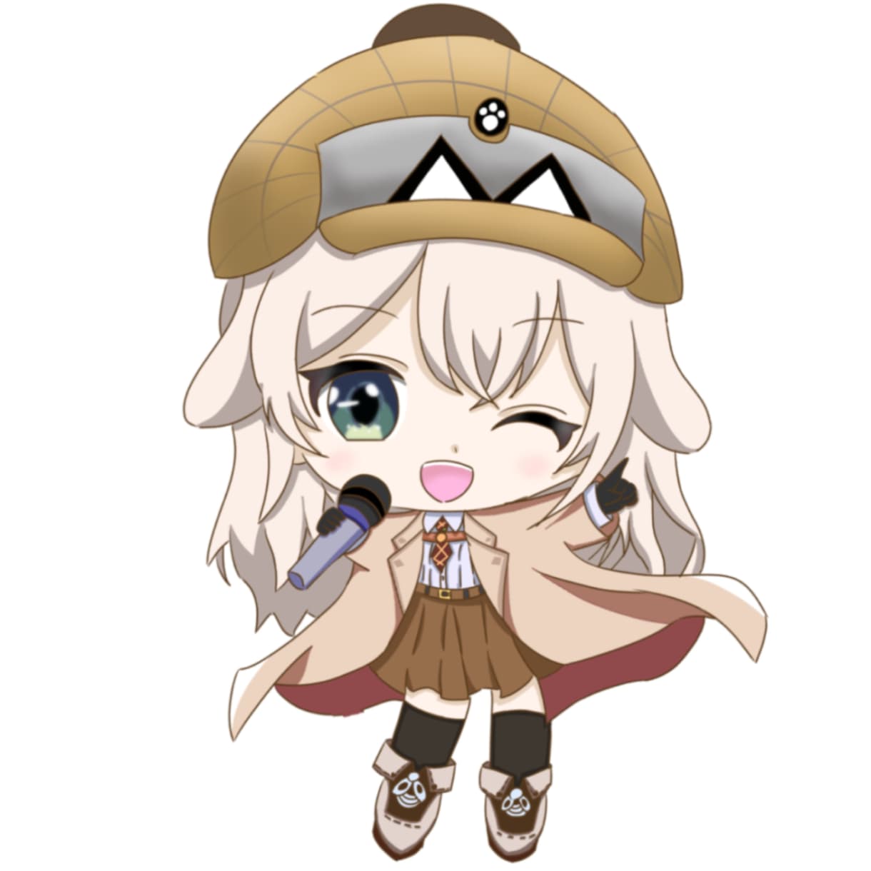 SDキャラクター作成の手伝いをさせていただきます 現存するキャラクターの立ち絵などを参考にさせていただきます。 イメージ1
