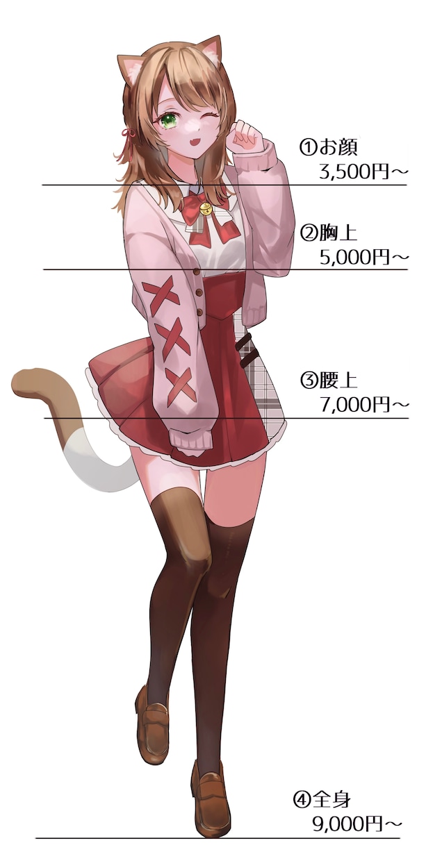 色々使えるキャラクターイラストお描きします アイコンやヘッダー、サムネイル等に！高品質重視です イメージ2