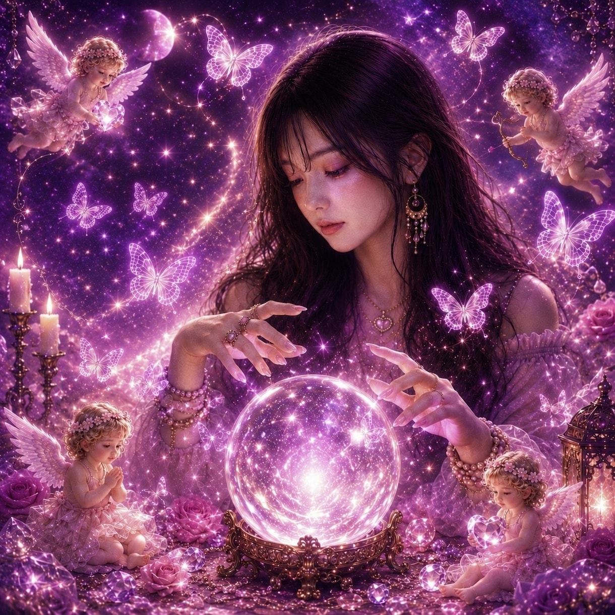 あなたの恋の行方♡霊視リーディング⭐️導きます 意中の彼の魂と会話をし深層心理を探っていきます♥️応援✨ イメージ1