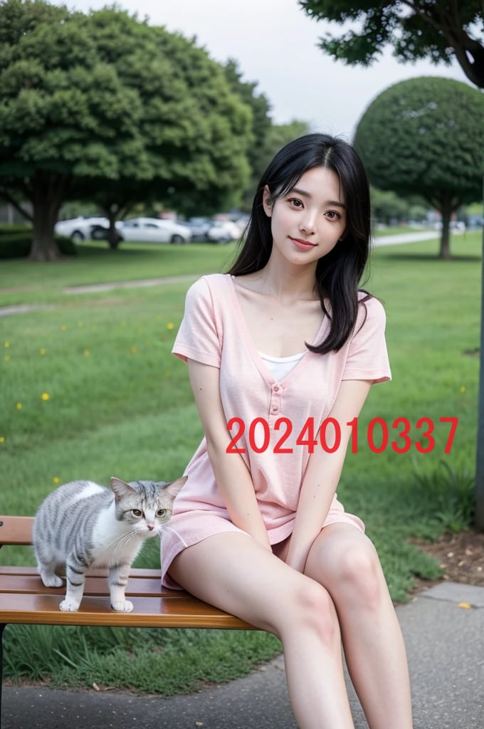 AIで作成した女子高生とネコの写真を販売します 実写では撮影や商用利用が難しい、女子高生とネコのAI写真販売 イメージ7