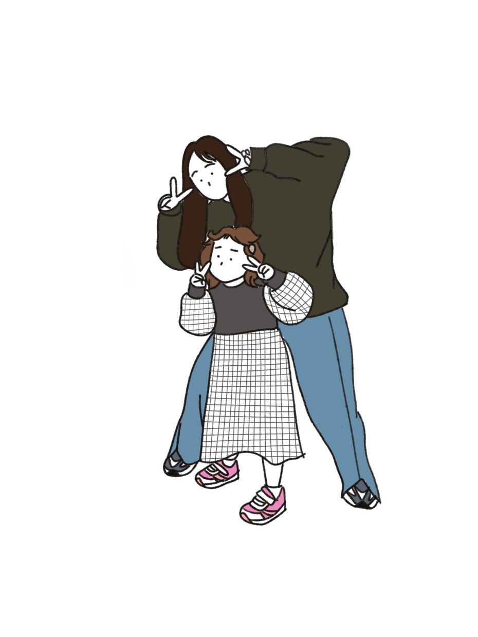 お写真をもとに似顔絵を作成します ご家族やカップルの似顔絵イラストをデジタルで作成します。 イメージ2