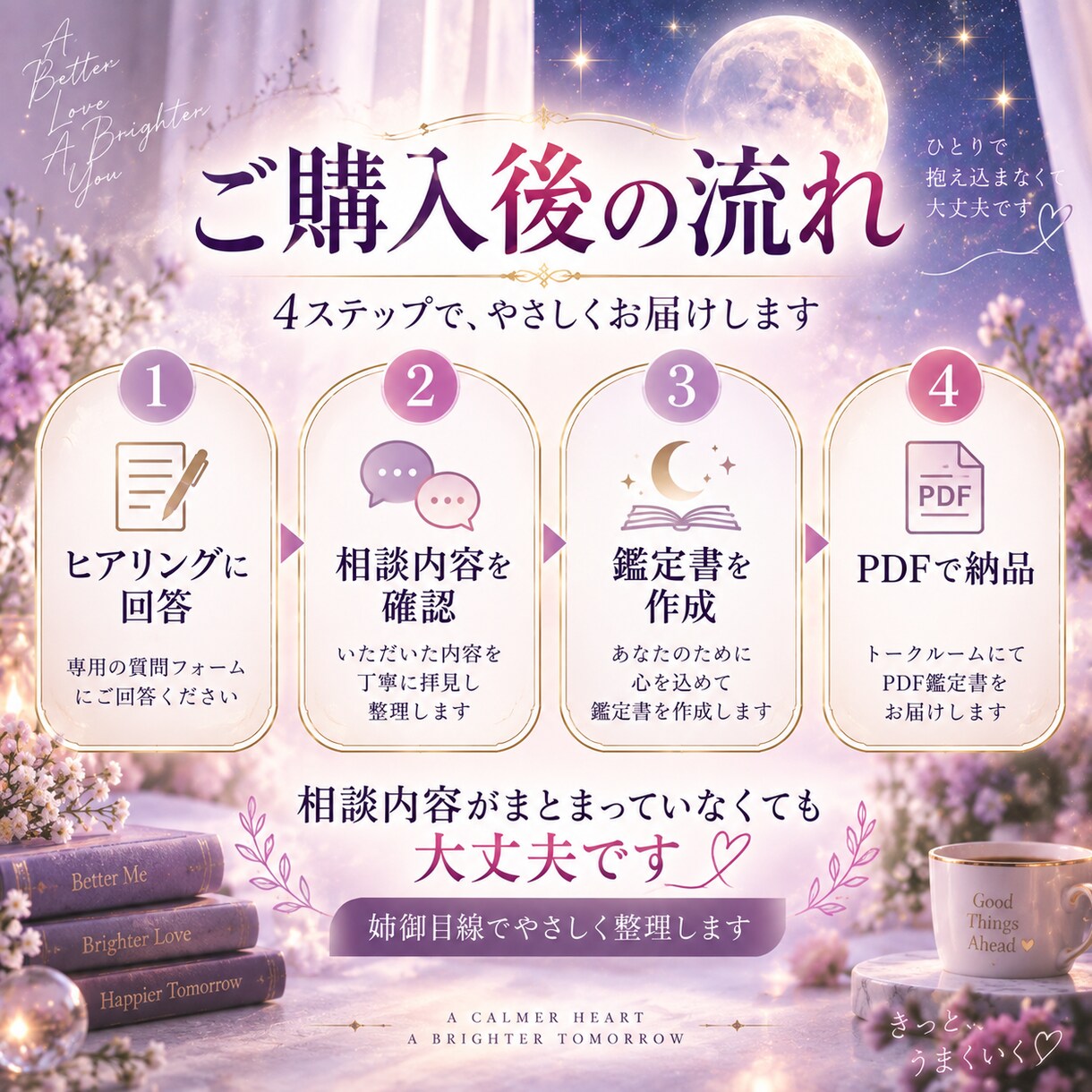 最低な私を卒業する恋を占います 大人の恋を姉御目線で整理します イメージ5