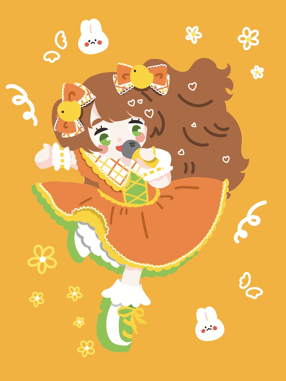 ふんわりイラスト3点セット描きます アイコンや挿絵などでイラストをお探しの方 イメージ5