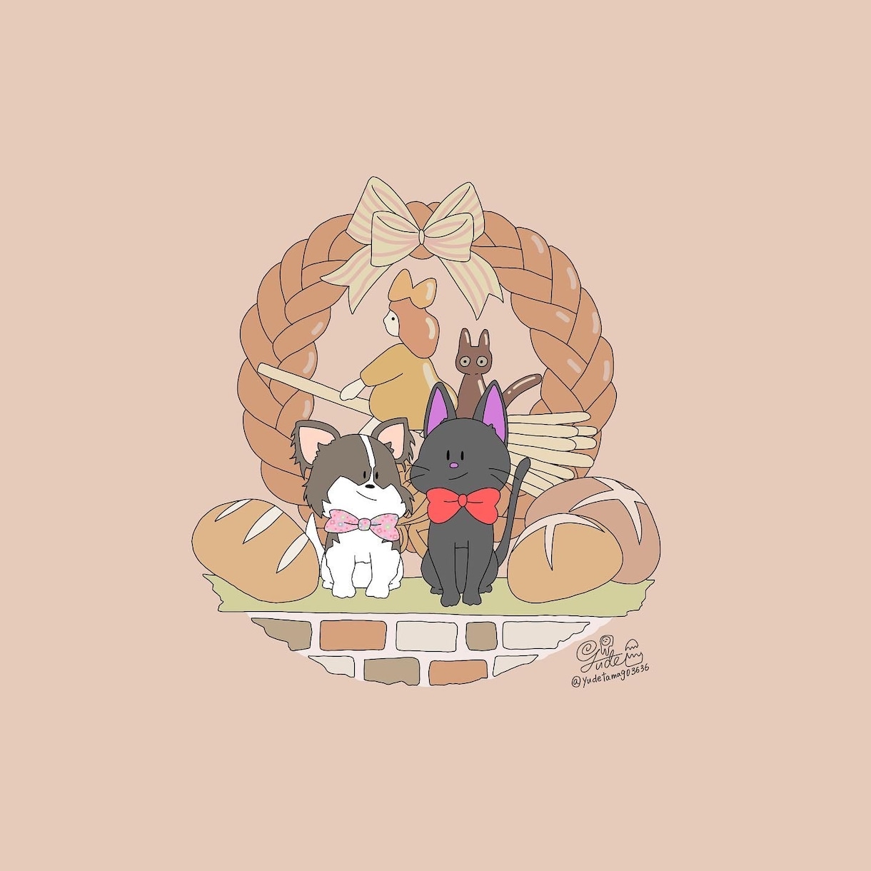 ゆるくて癒される似顔絵、イラストを描きます ゆるくて可愛いで個性を引き出す イメージ2