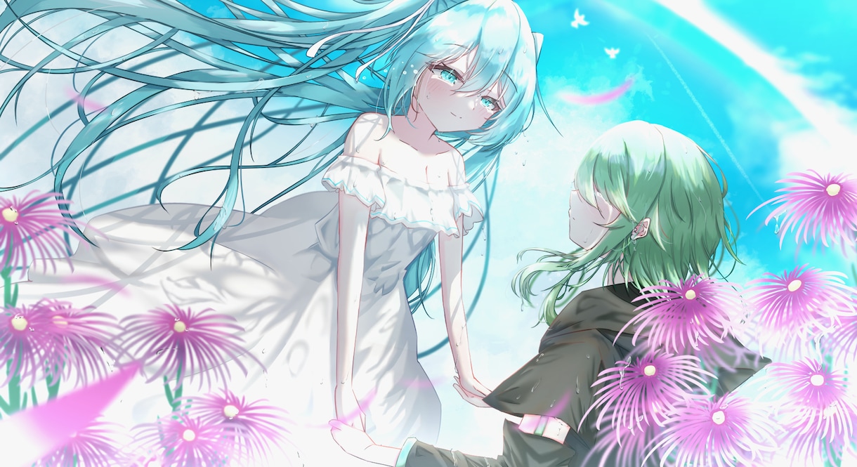 イラスト描きます ボカロ曲や歌ってみたなどのイラストを描きます。 イメージ5