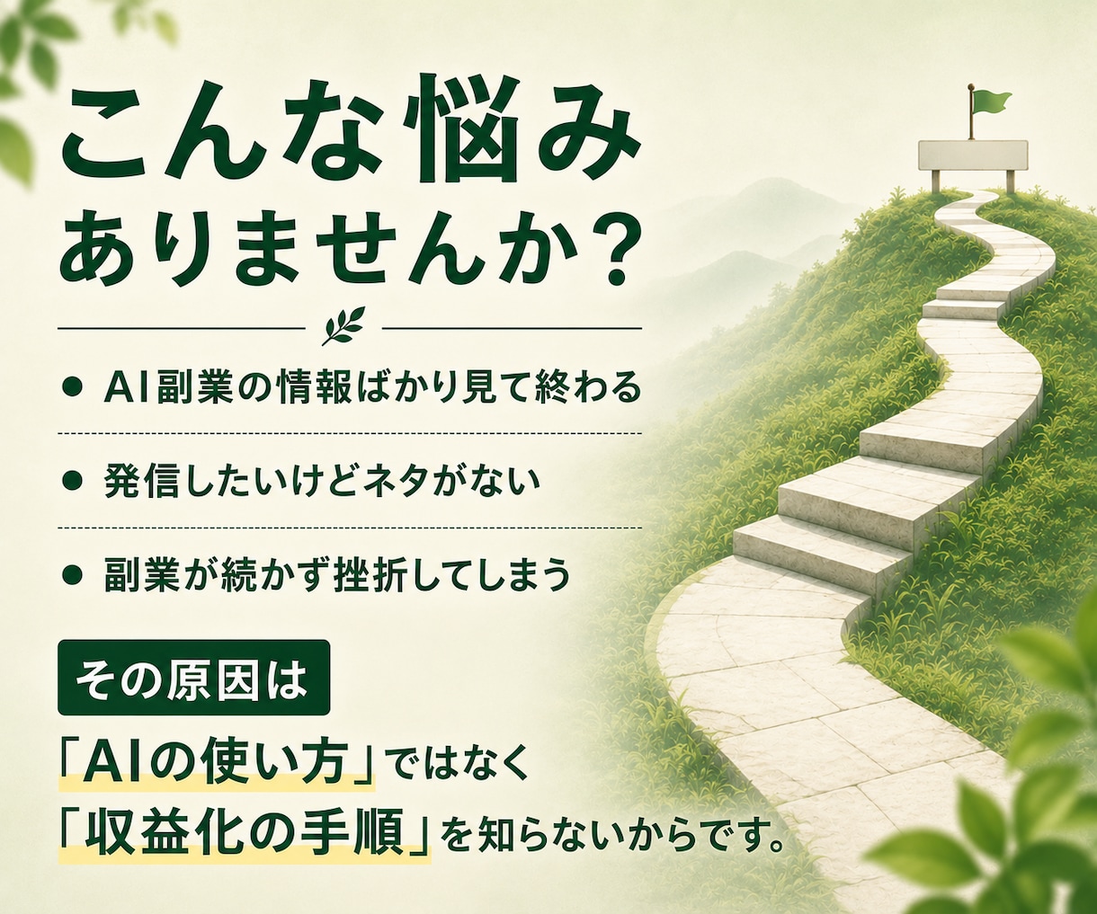 ChatGPTを活用した収益化の考え方を教えます 未経験・初心者から収益化を目指す、AI副業ロードマップ イメージ2