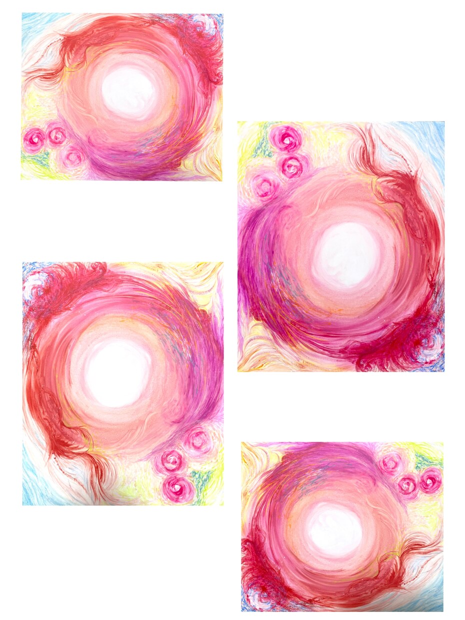 ずーっと見ていられる癒しの抽象画描きます 〜ちょっと立ち止まるキッカケが欲しい方へ。〜 イメージ9