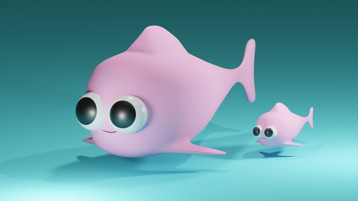 Blenderで3Dモデリングいたします 企業キャラクターなど3Dにいたします！ イメージ4