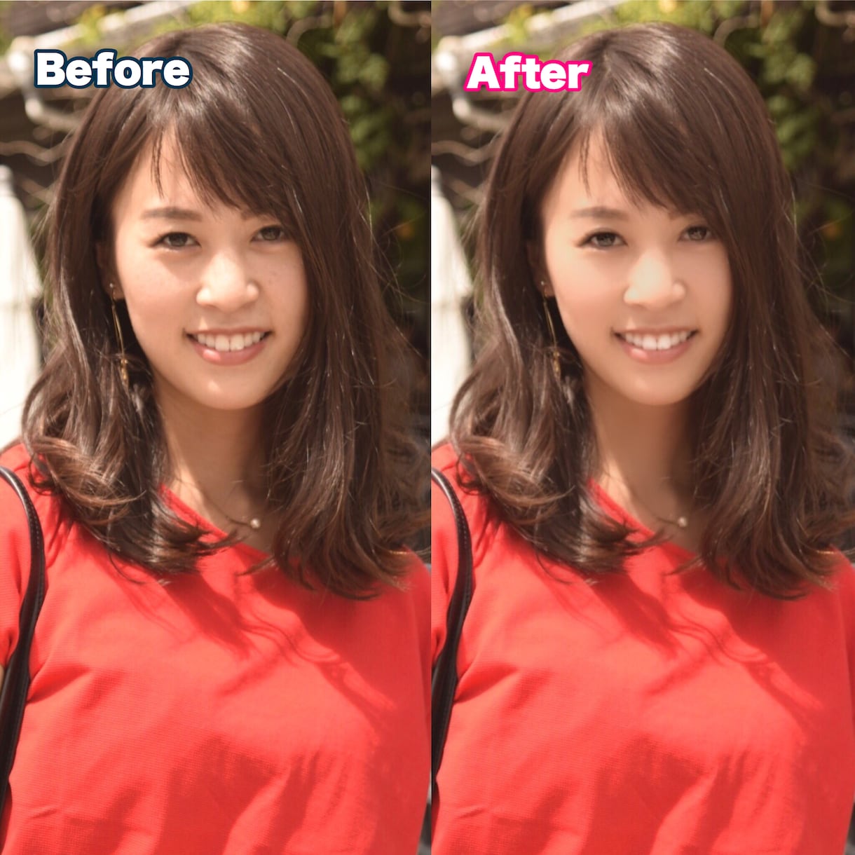 アイコン顔写真を超自然体に美しく加工します 一目瞭然、アイコン1つで人の反応は変わる！ イメージ2