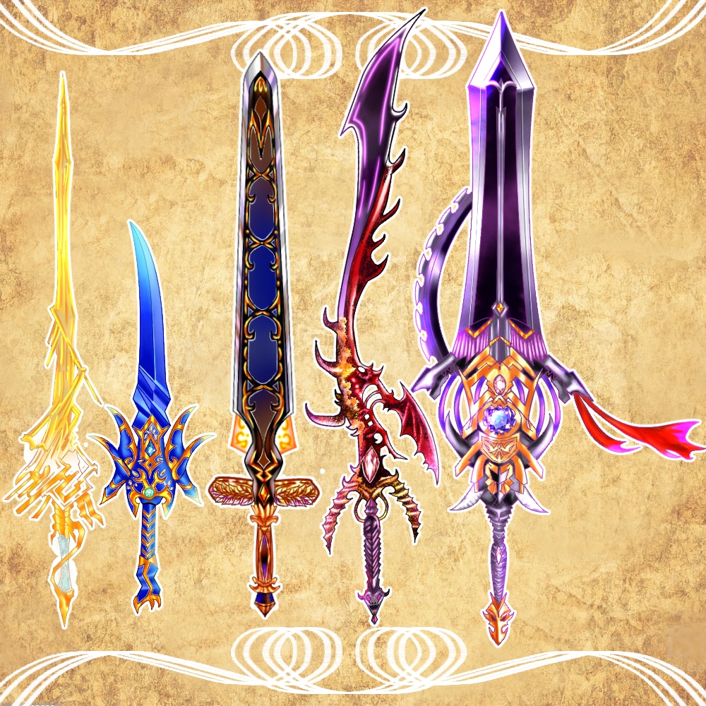 企業案件多数！ゲーム用の武器やアイテム描きます ソシャゲやTRPGやVtuberや家庭用ゲーム等に！ イメージ5