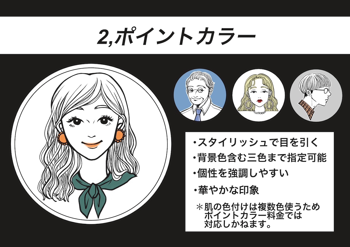 お洒落でキャッチーなアイコン作成します 貴方の魅力を生かし雰囲気あるイラストを描きます イメージ4