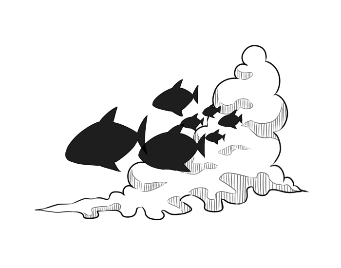 シルエットイラスト制作します 1色のオシャレなシルエットイラスト描きます。 イメージ3