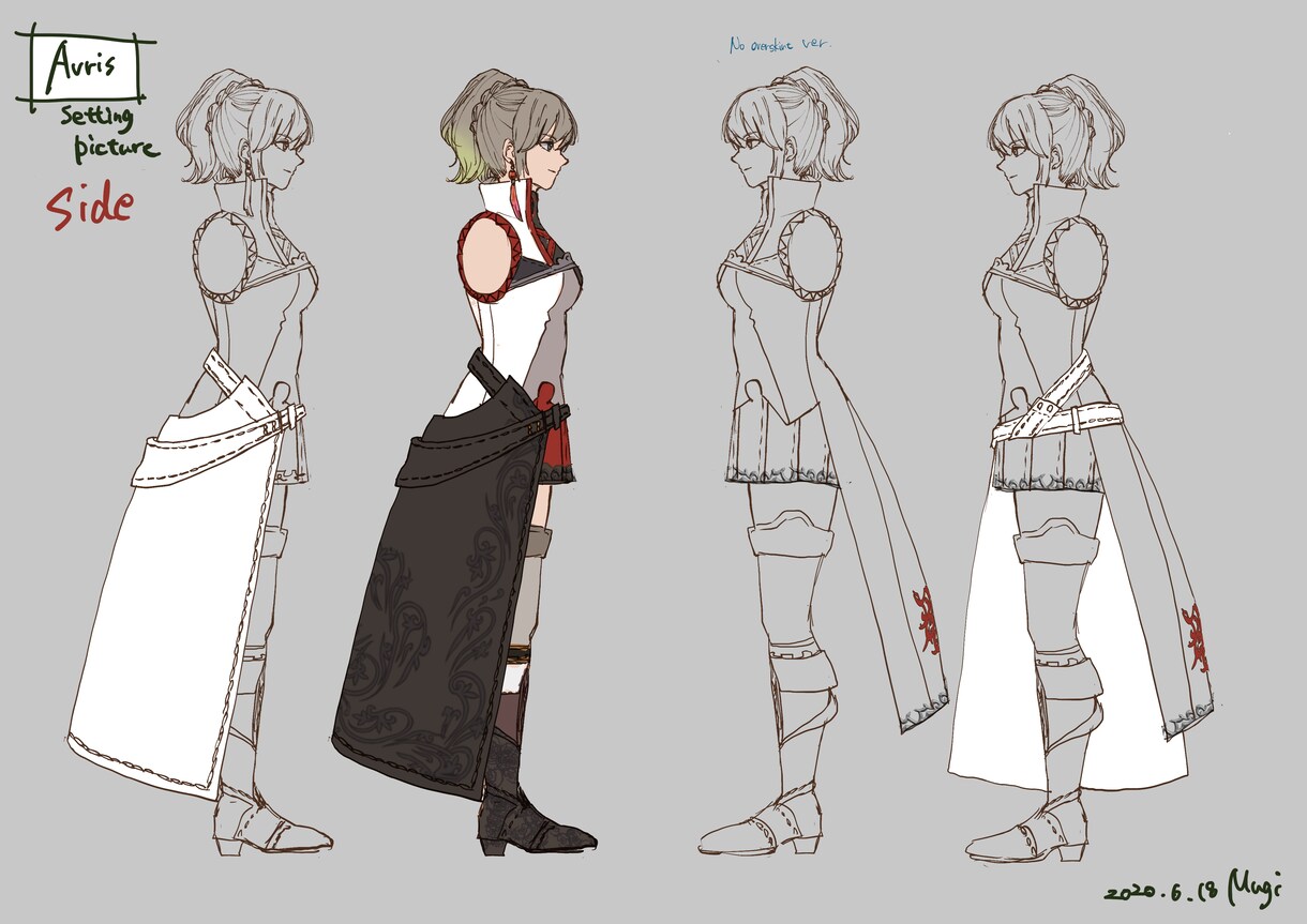 ファンタジーな世界観のキャラクターデザイン承ります モンスター、亜人、老若男女、デフォルメなども対応できます イメージ4