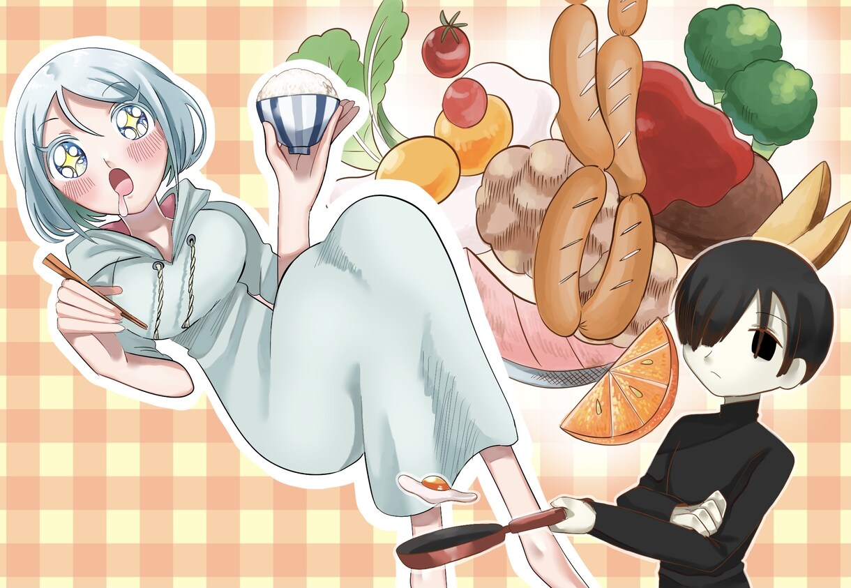 SNS用のアイコン・ヘッダーの作成承ります ポップでかわいいイラストが好きな方に イメージ1