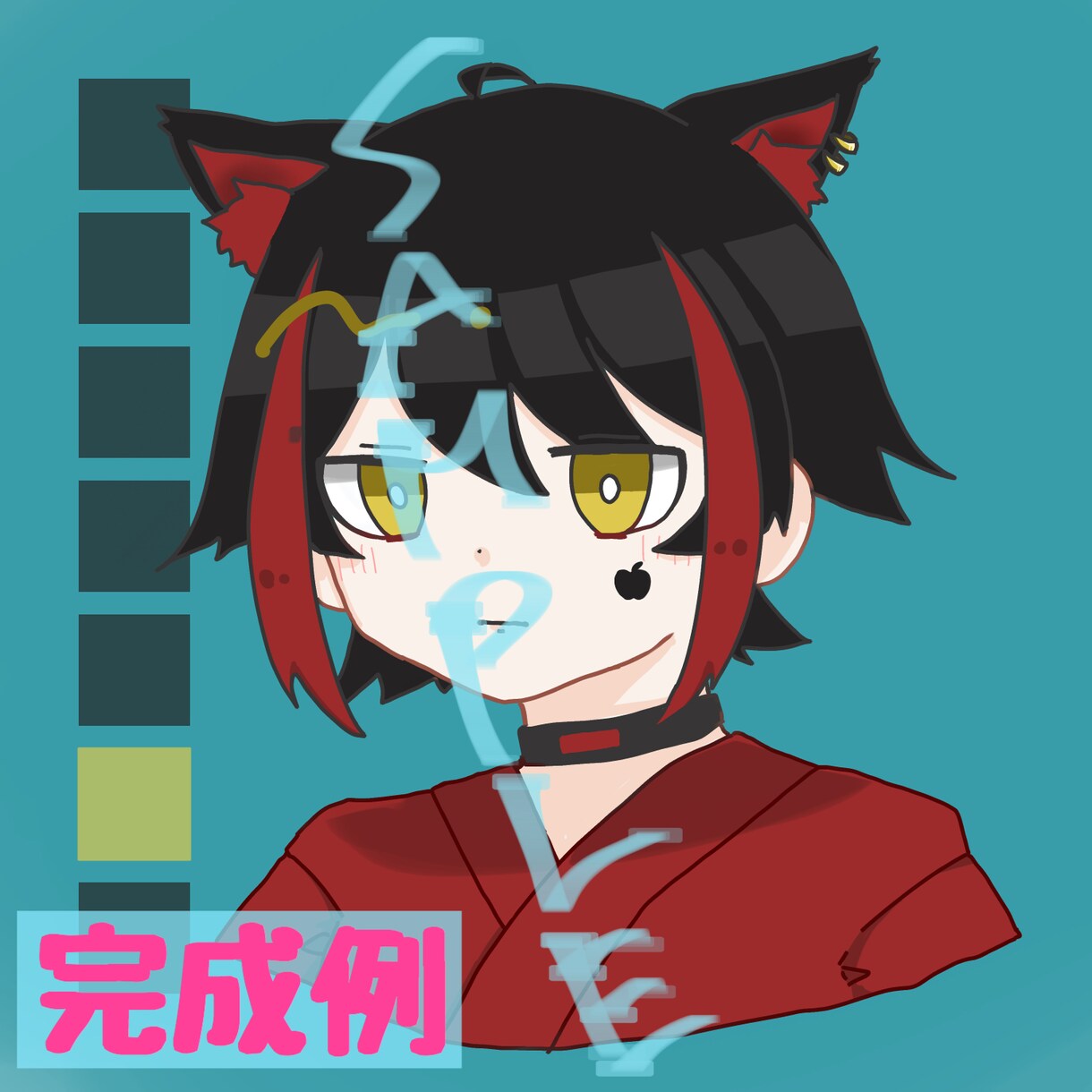 版権･オリジナル■アイコンイラスト描きます 最短即日納品！あなた専用のアイコンイラスト描きます。 イメージ8