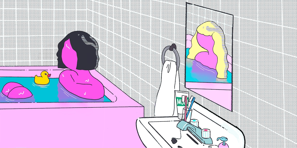 ポップなイラストをかきます ちょっとヘンテコでカラフルなイラストを描くのが好きです。 イメージ1
