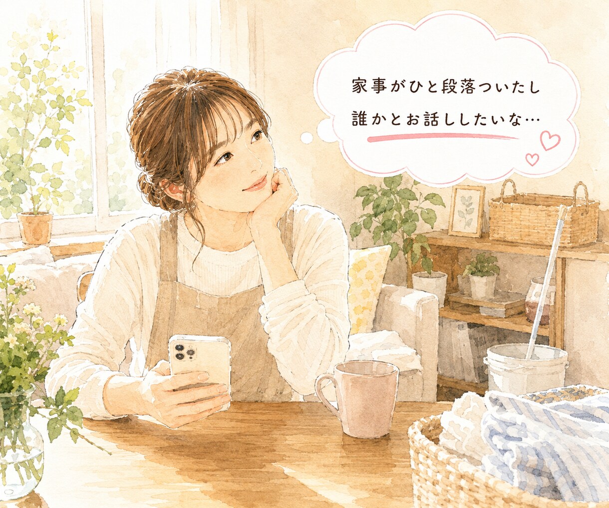 日中のひとり時間、お話相手します ひとり/ランチ/仕事の合間/お昼間/休日/話し相手 イメージ4