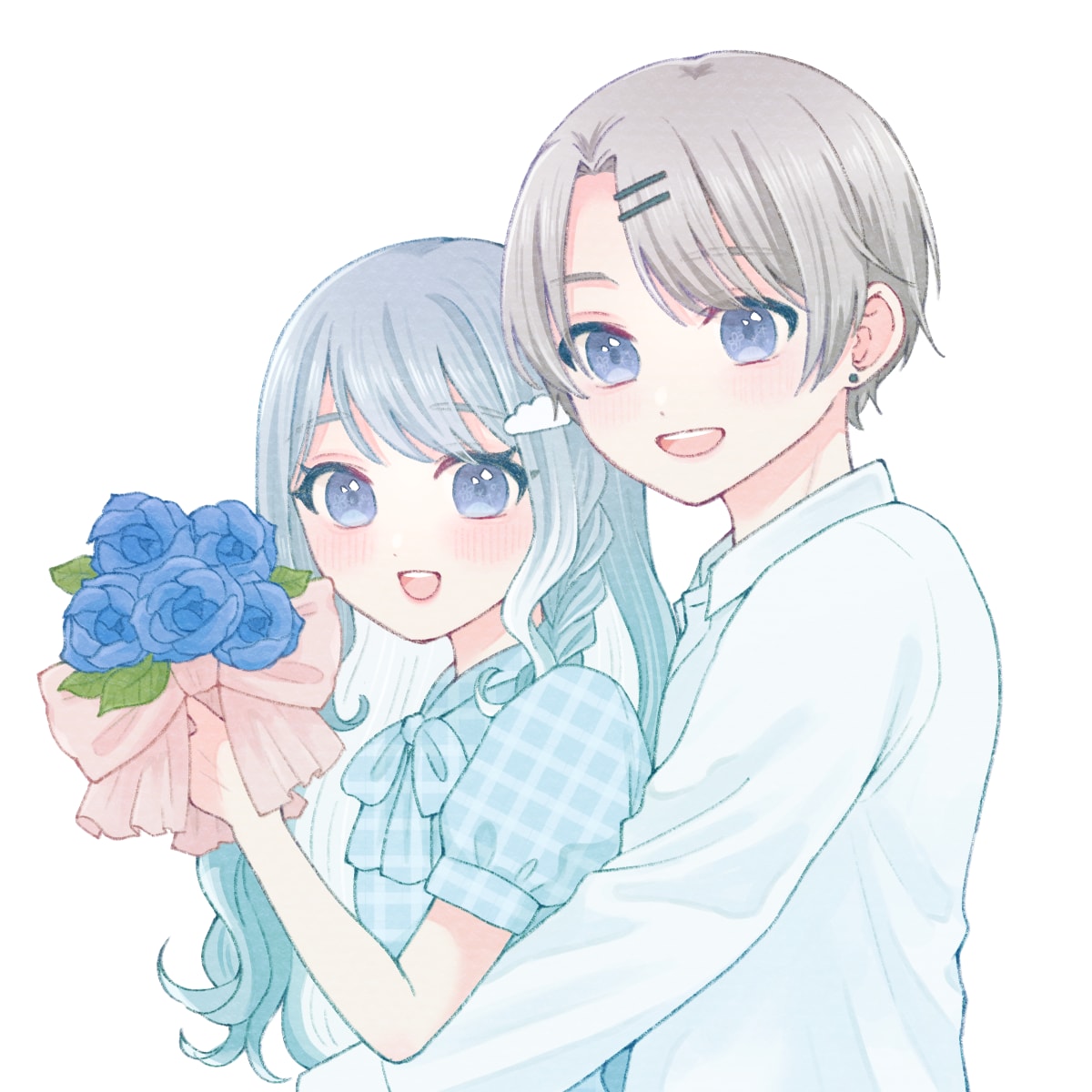 ふんわり可愛いアイコンを描きます 優しい雰囲気で制作します♪各種SNSなどにどうぞ イメージ5