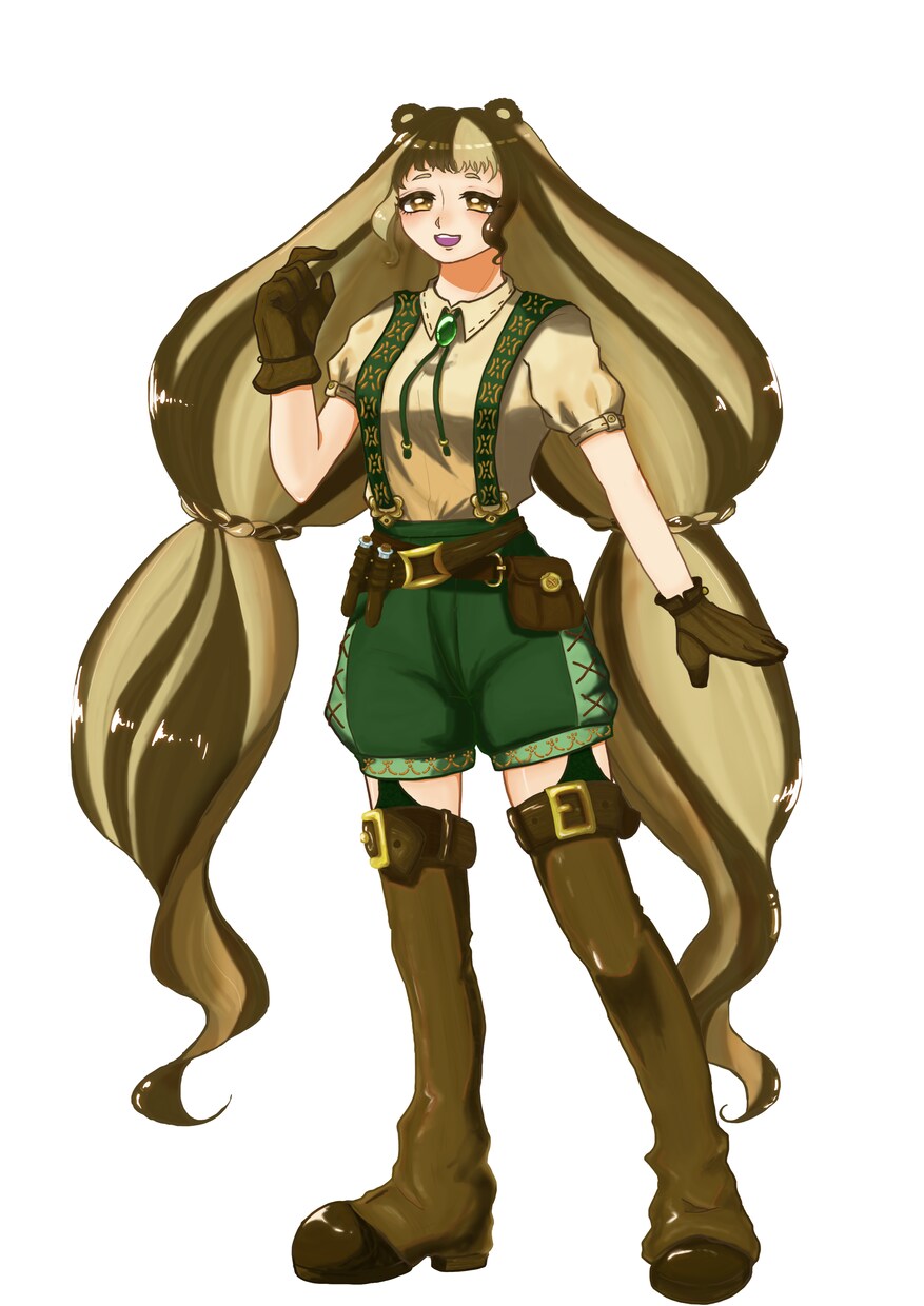 キャラデザやサムネ用イラスト承ります 可愛いオリキャラや目を引くサムネを作成致します イメージ2