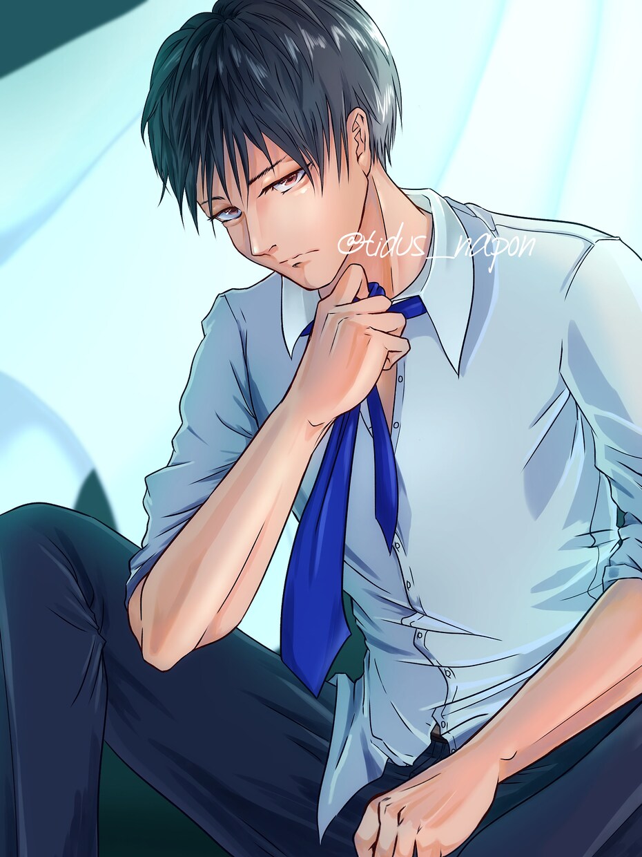 かっこいい男の子のアイコン/イラスト描きます スピード納品！最短2日でお届けできます。 イメージ6