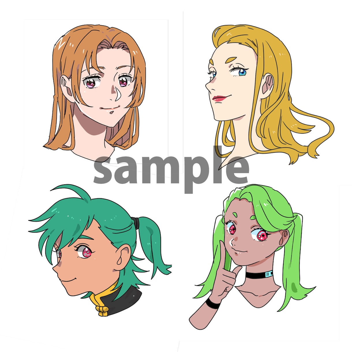 創作・写真OK|SNSアイコン描きます あなたらしさを大切に、やさしく魅力的に描きます イメージ2