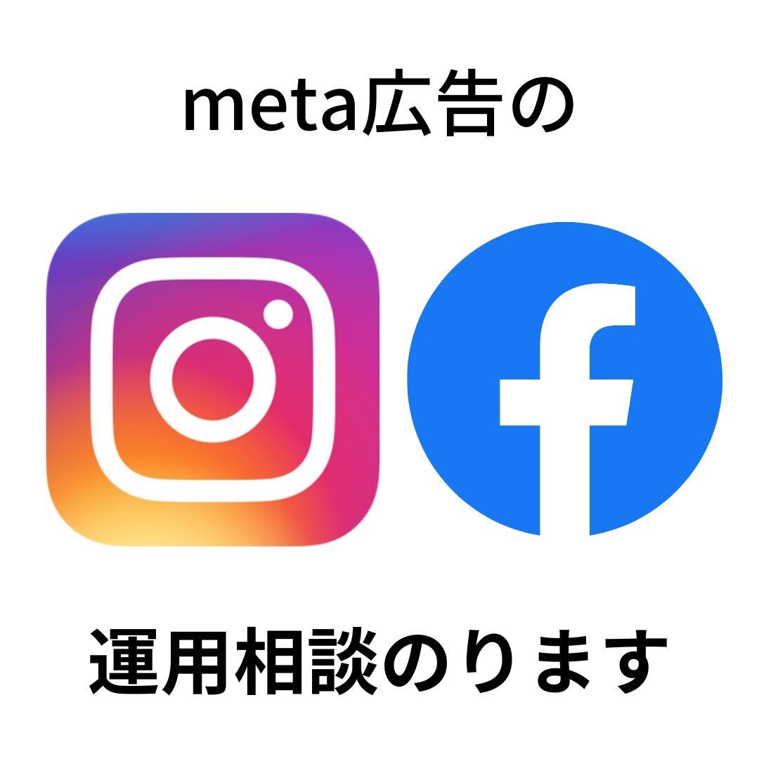 meta広告の運用相談のります 年間100億企業の広告運用担当者がWEB広告の相談乗ります イメージ1