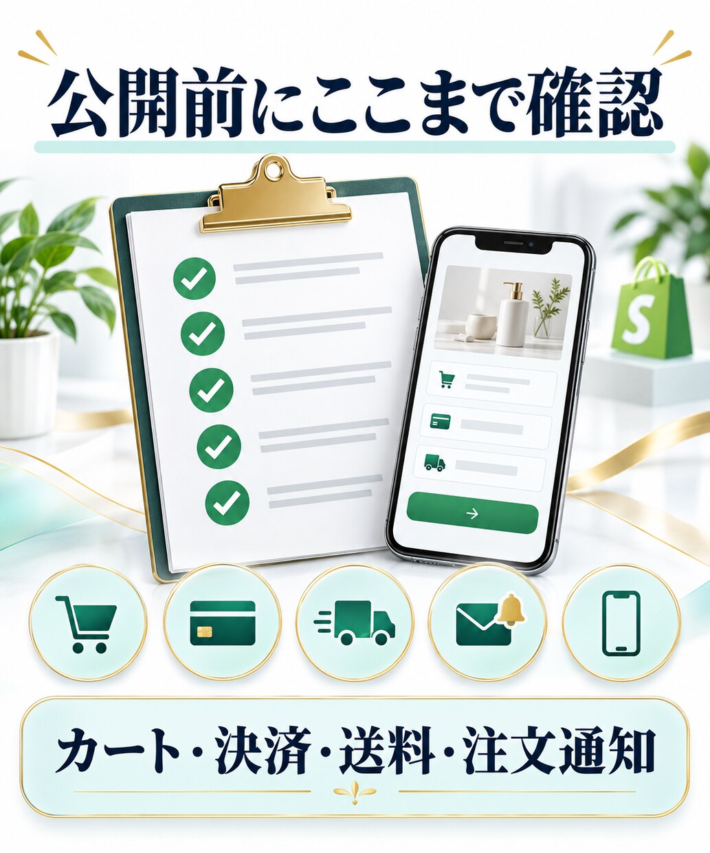 Shopifyショップを一括構築します 商品・決済・配送まで販売開始を一括支援 イメージ3