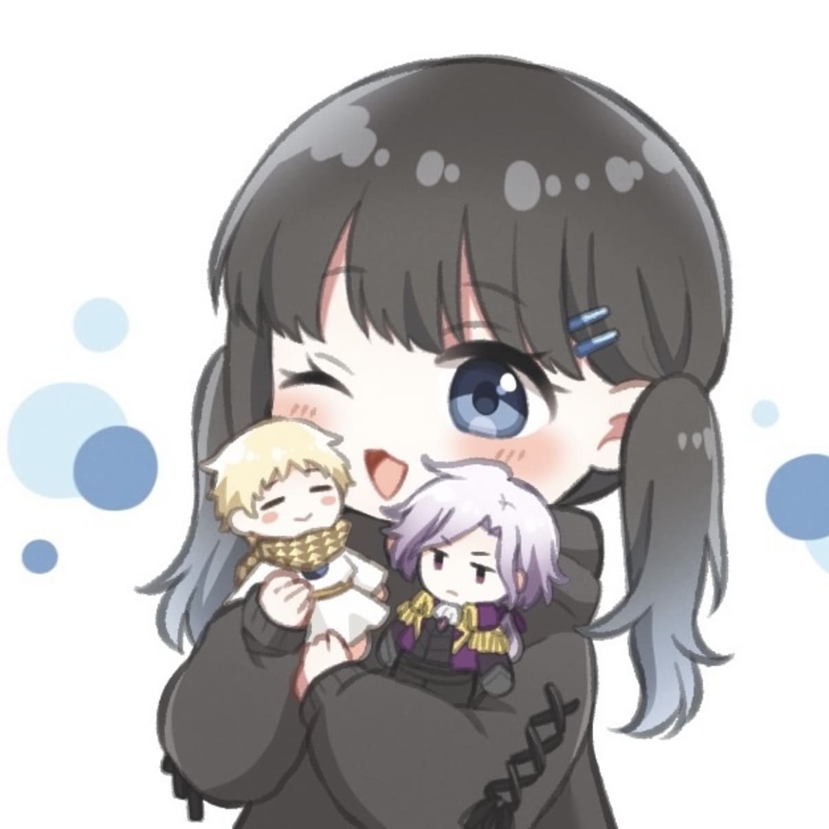 推しぬいをぎゅっと抱っこ♡アイコン制作致します 夢絵アイコン★あなたの推し様を可愛いぬいぐるみにしませんか？ イメージ6