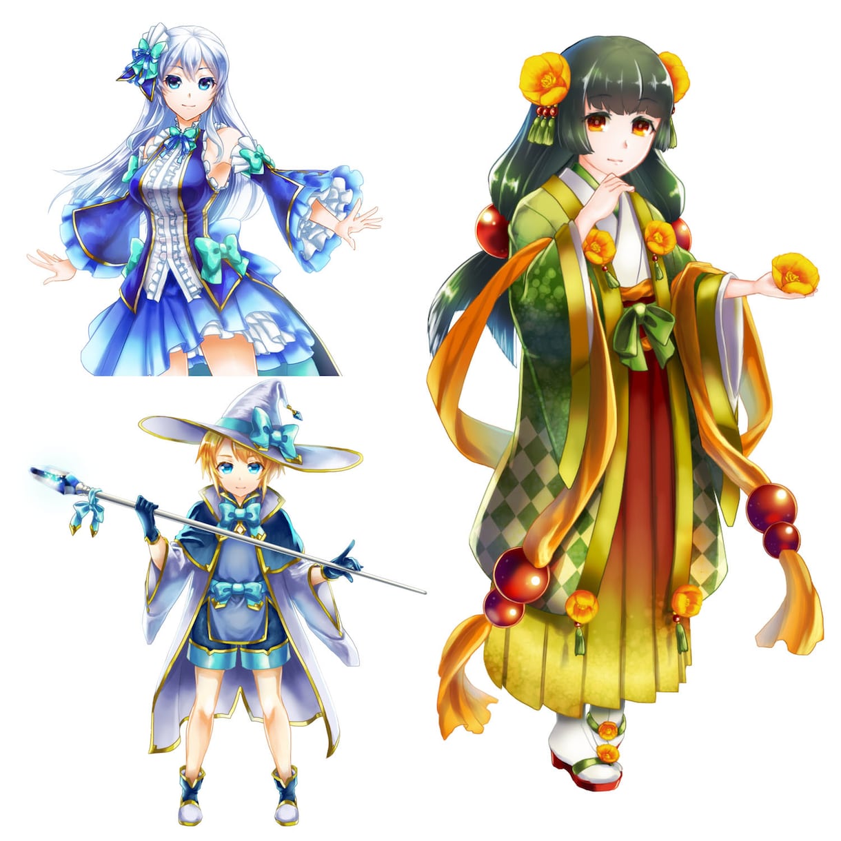 キャラクターの立ち絵を制作します 太ももまで（6000円）or全身（10000円）になります イメージ1