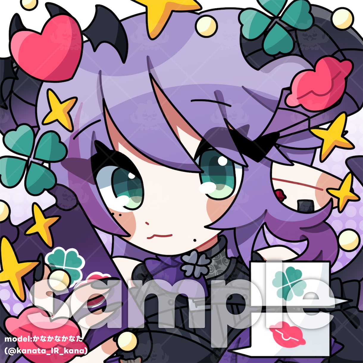 SNSアイコン描きます オリキャラや、配信者さんなど是非ご利用ください！ イメージ2