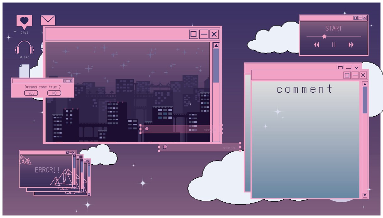 配信用背景素材を提供します ご要望に合わせて必ずご希望通りの作品を作成します イメージ1