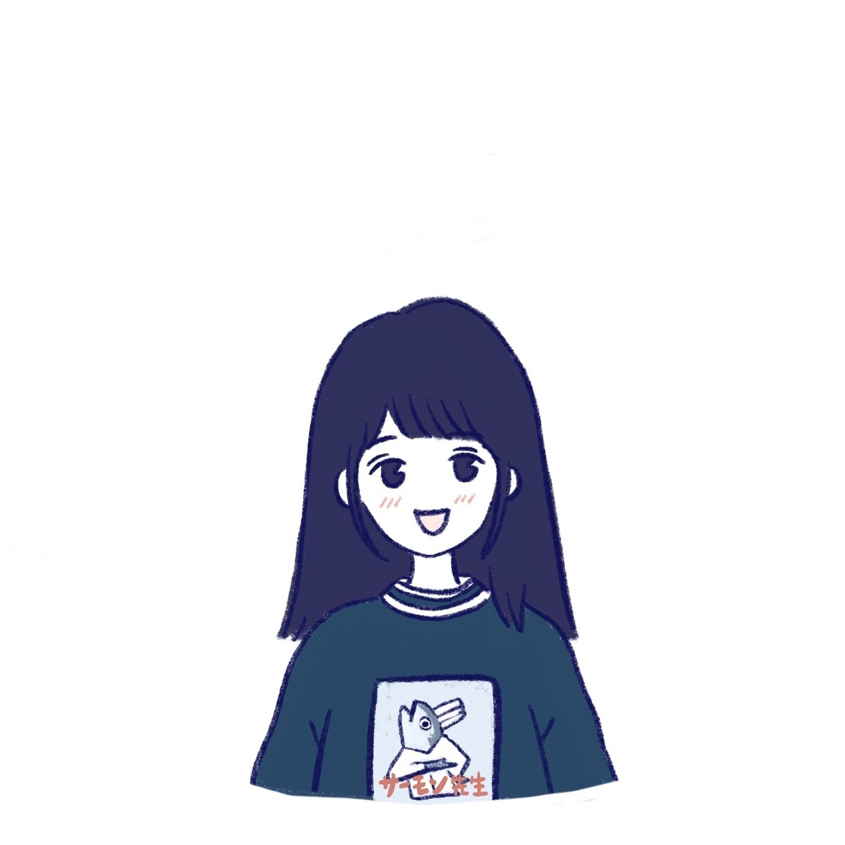 snsアイコンにおすすめします 似顔絵のかわいいイラストをしましょう！ イメージ3