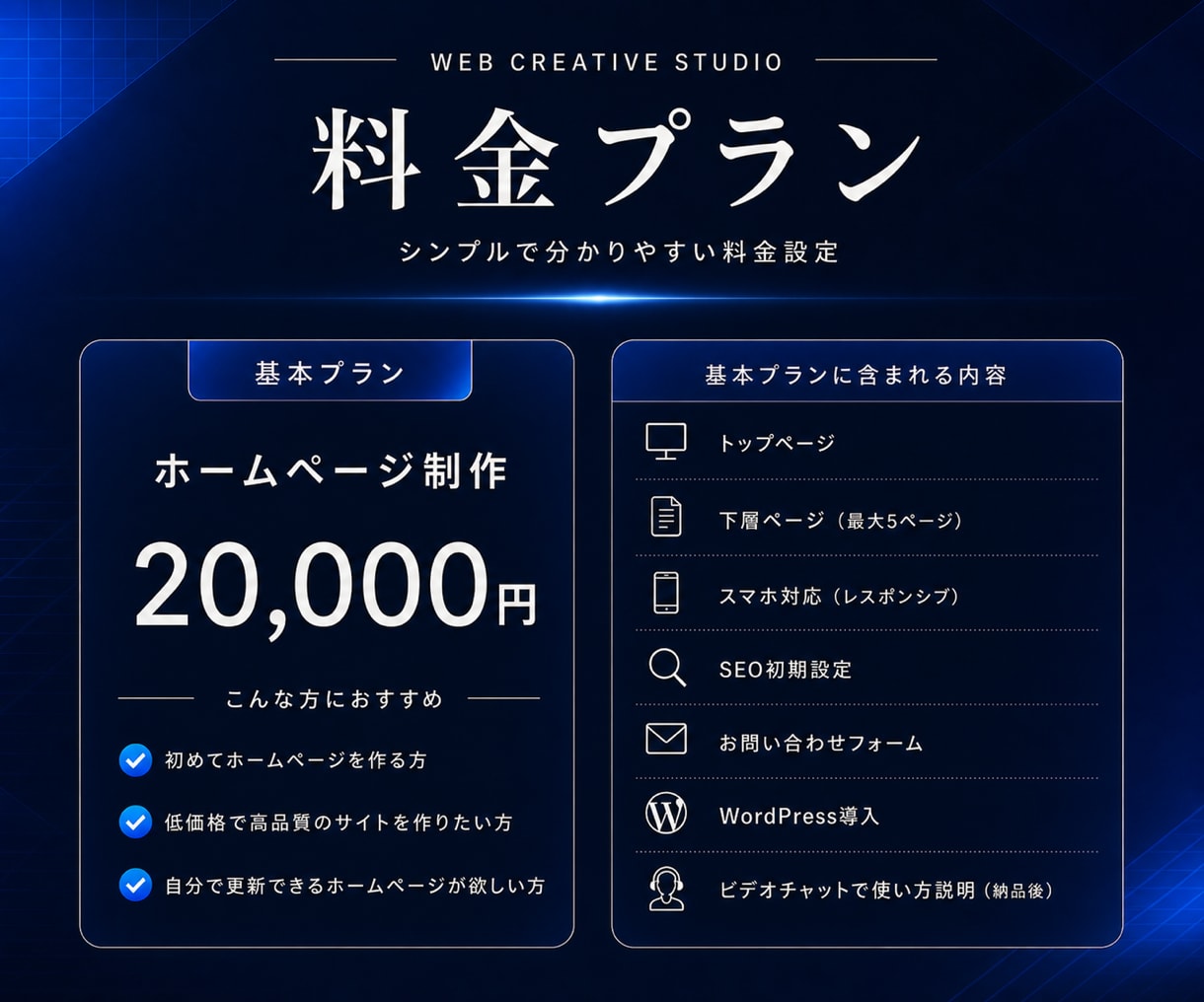 格安＆高品質なホームページを作成します 買い切り可能/SEO/WordPress/簡単更新 イメージ2