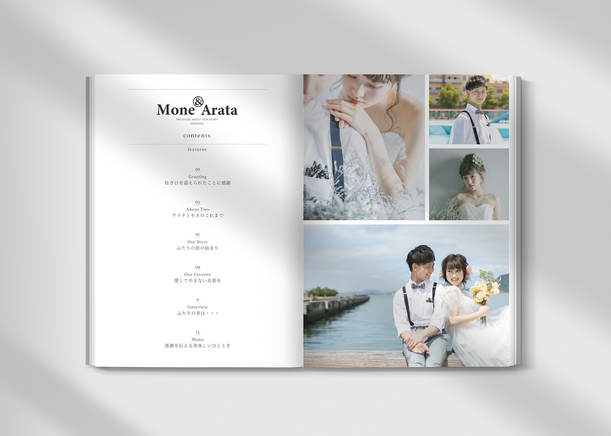 タイパ◎代わりに雑誌風プロフィールブック作ります 【&Premium風】素材用意と内容確認だけで完成です♪ イメージ3
