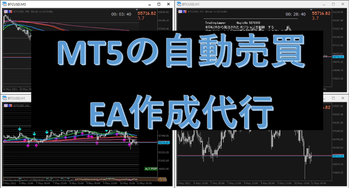 MT5の自動売買EA作成代行します トレード戦略を的確にEA化します | ココナラ