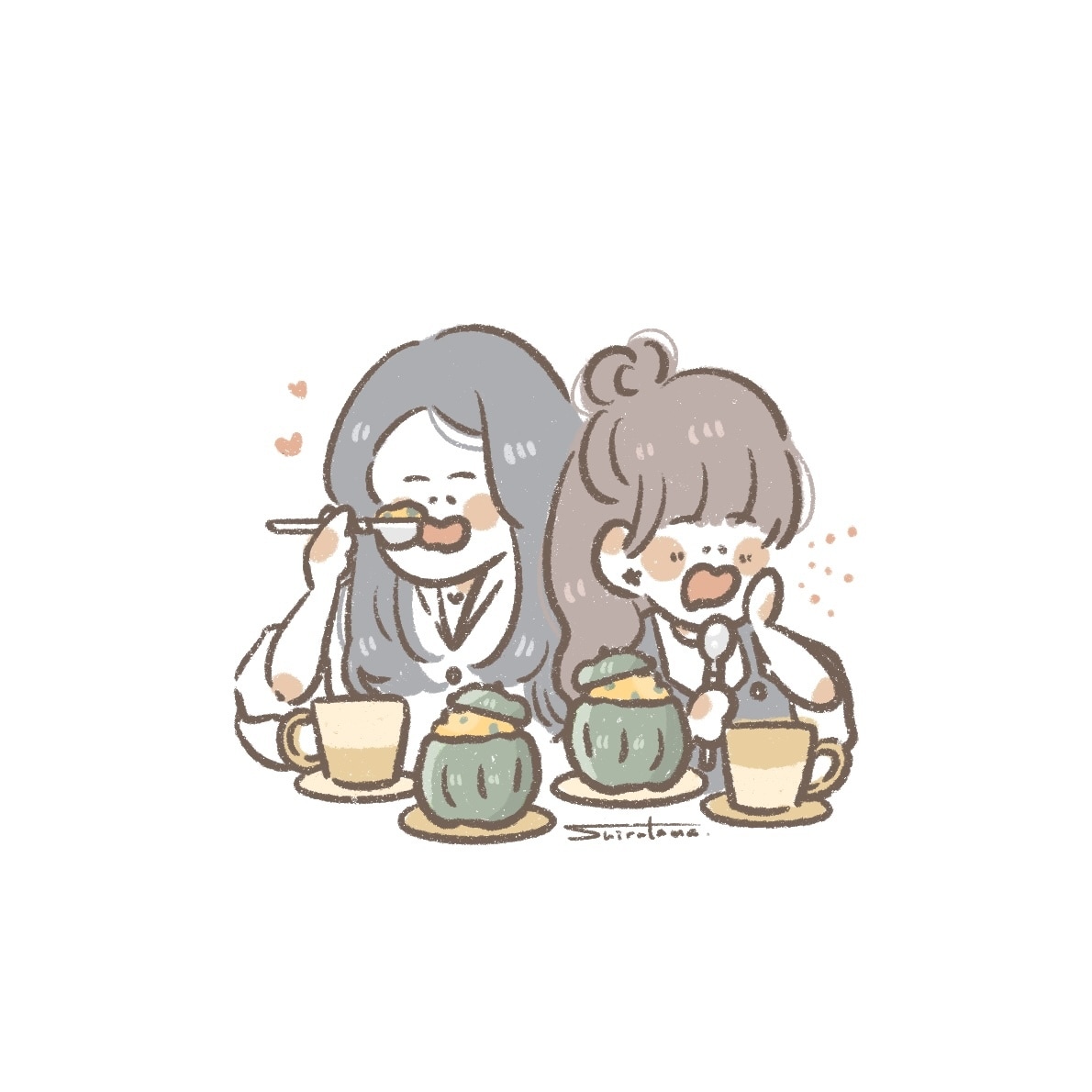 ほっこりあたたかい似顔絵お描きします ご友人のお誕生日、恋人との記念日に☺︎ イメージ8