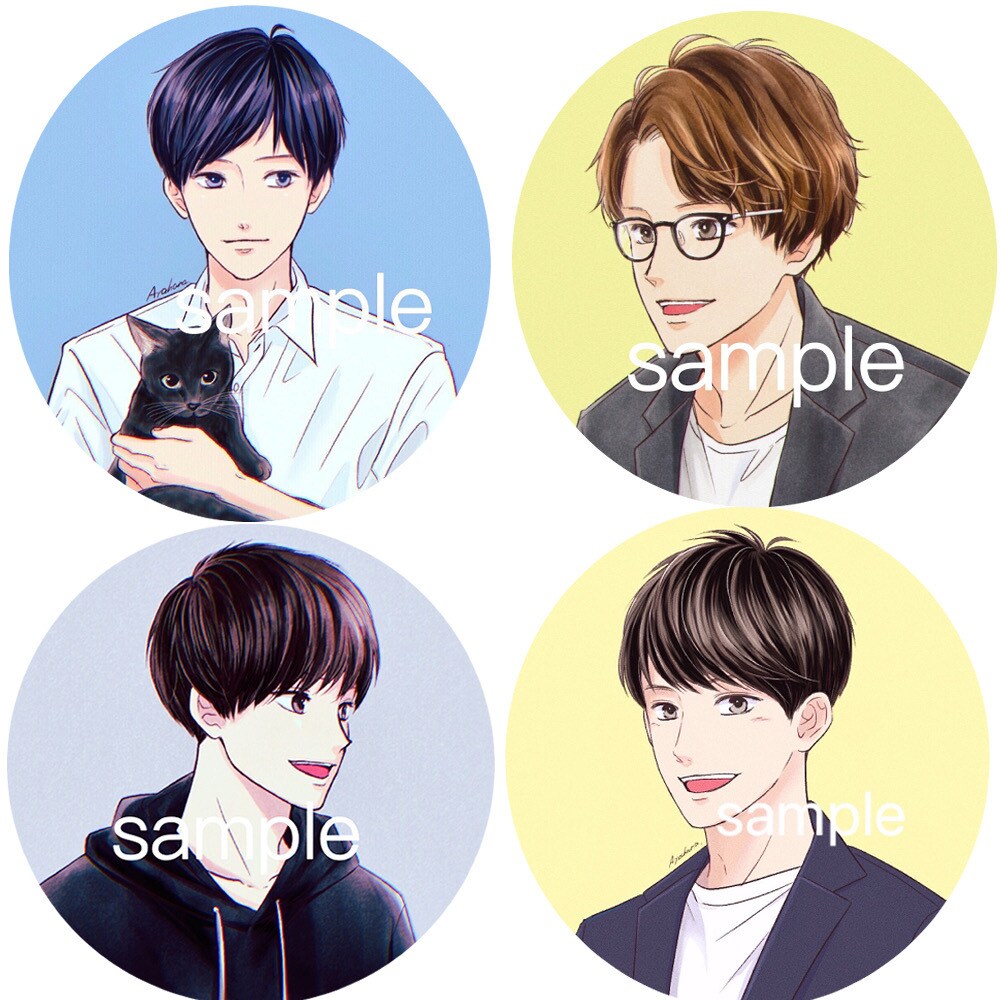 商用可♪さわやかで好印象なアイコン描きます お仕事用にも！シンプルで目を引くアイコンお届けします。 イメージ9