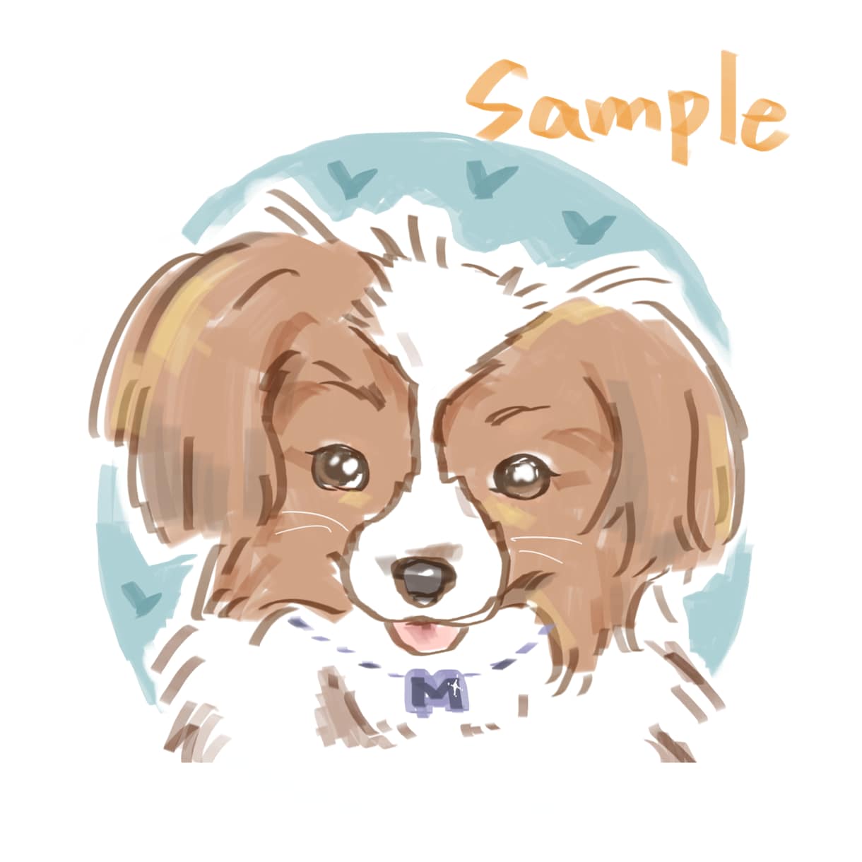 犬ちゃん猫ちゃんあなたの癒しな子♡描きます 自分のアイコンや、動物好きなあの子にプレゼントどうですか？ イメージ3