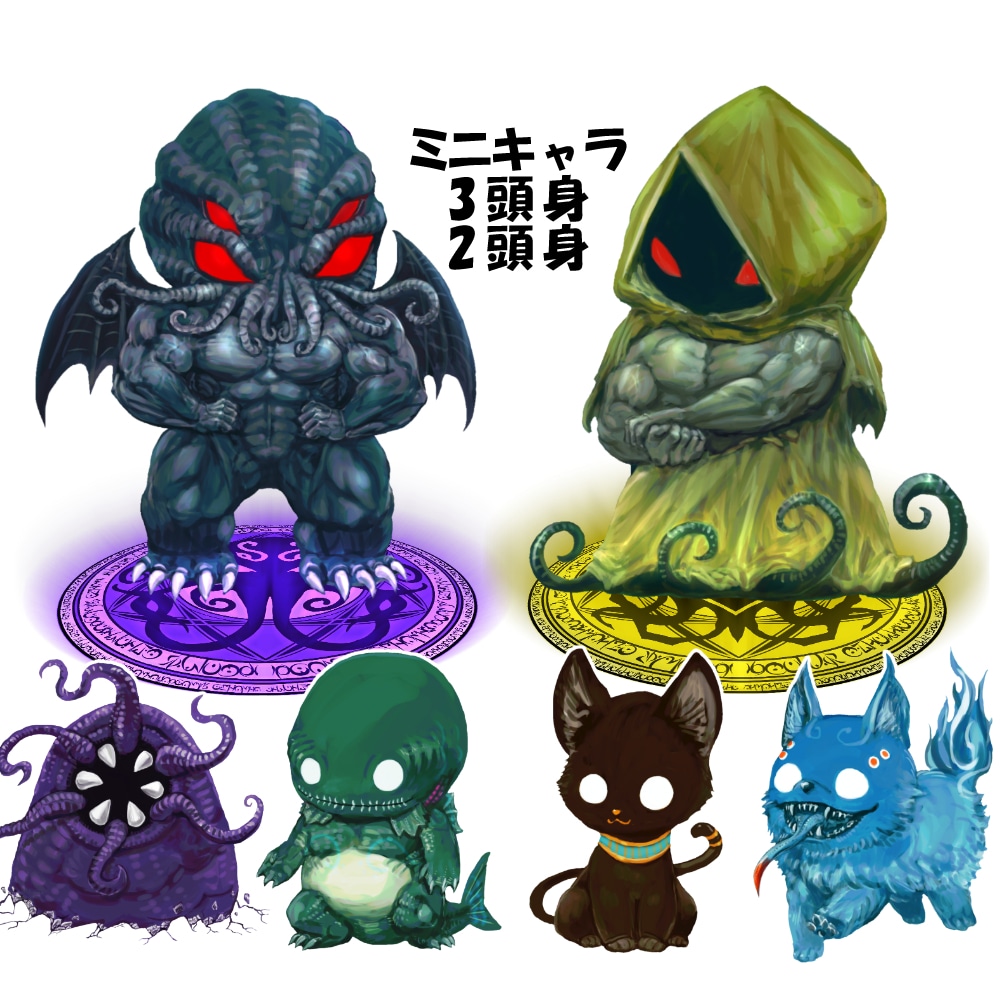立ち絵、一枚絵、厚塗りでイラストを描きます TRPGやゲームキャラ、配信画面の立ち絵も描きます！ イメージ4